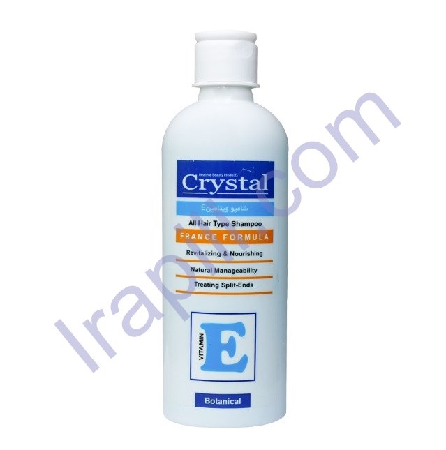 Crystal Vitamin E Shampoo Hydrating ۴۰۰ml