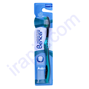 مسواک پریمیر کلین کد 708 مدل سافت بنسر رنگ آبی