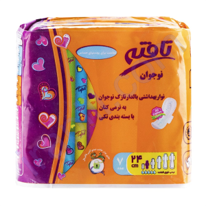 نوار بهداشتی نازک نوجوان تافته بسته 7 عددی