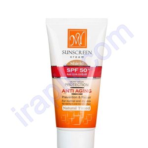 کرم ضد آفتاب رنگی طبیعی SPF50 مای حجم 50 میلی لیتر