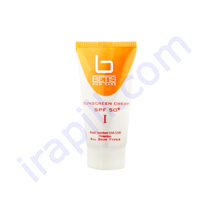 کرم ضد آفتاب SPF50 بتیس رنگ بژ روشن 45 میلی لیتر