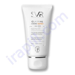 کرم ضد آفتاب کلِیریال +SPF50 اس وی آر حجم 50 میلی لیتر