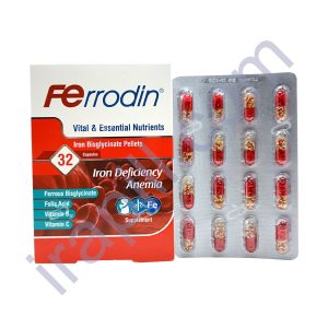 کپسول فرودین آرین سلامت سینا ۳۲ عدد
