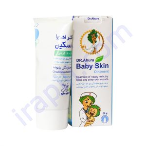 پماد عرق سوختگی و خشکی پوست کودک بیبی اسکین اهورا دارو  60 گرم