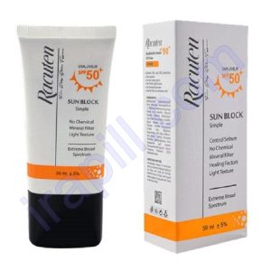 کرم ضد آفتاب راکوتن مناسب پوست چرب SPF50 حجم 50 میلی لیتر