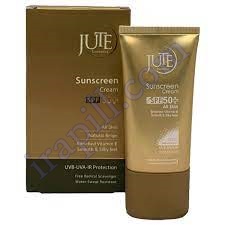 کرم ضد آفتاب ژوت SPF 50 مناسب پوست چرب (بژ طبیعی) ژوت 40 میلی لیتر