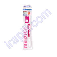مسواک نرم محافظ لثه مدیکال مدل Gums Protection رنگ صورتی