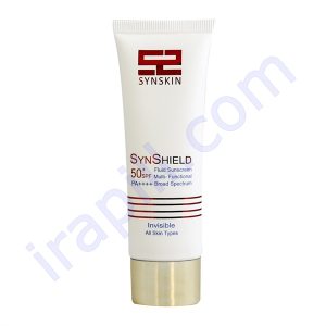 فلوئید ضدآفتاب ساین شیلد بی رنگ SPF50 ساین اسکین 50 گرم