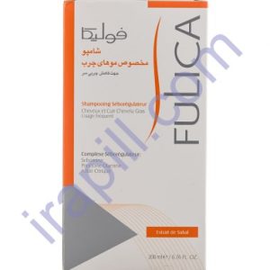 شامپو مخصوص موهای چرب فولیکا ۲۰۰ میلی لیتر