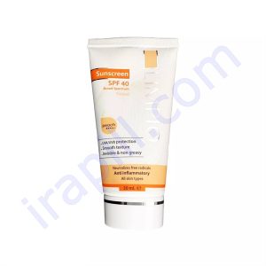 کرم ضد آفتاب بژ روشن SPF40 لیمپیو مناسب انواع پوست 50 میلی لیتر