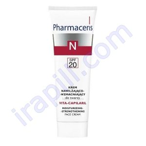 کرم مرطوب کننده SPF20 ویتا کاپیلاریل فارماسریز 50 میلی لیتر