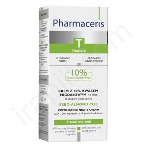 کرم شب لایه بردار با 10% ماندلیک اسید فارماسریز T حجم 50 میلی لیتر