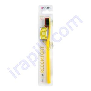 مسواک  مدل Yellow Recomfort ریجوی با برس متوسط