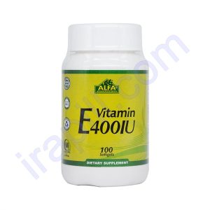 سافت ژل ویتامین E 400 واحد آلفا ویتامینز