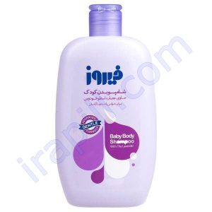 شامپو بدن کودک فیروز حاوی عصاره اسطوخودوس 450 میلی لیتر