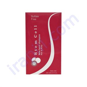 شامپو سر و بدن نوزاد استم سل دخترانه  200 میلی لیتر
