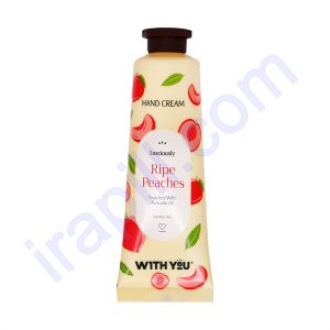 کرم مغذی و مرطوب کننده دست حاوی عصاره هلو و روغن آووکادو ویت یو 50 میلی لیتر