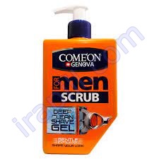 ژل اصلاح مدل SCRUB پمپی کامان 260 میلی لیتر